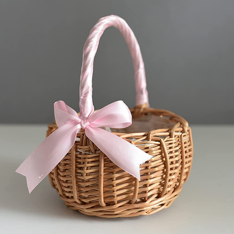 Gardening Tools Girls - El yapımı Depolama Rafı Dokuma Çiçek
