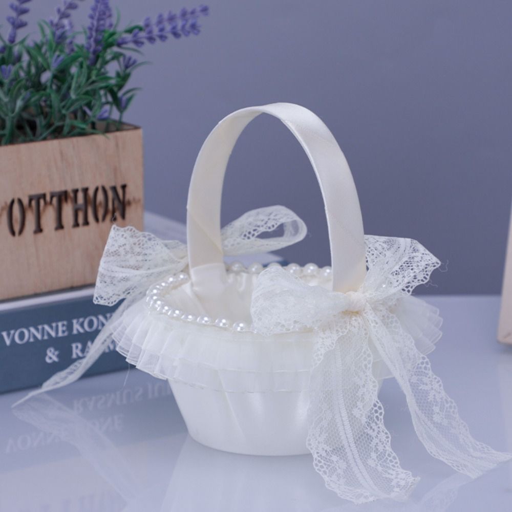 Tatlı Dantel Düğün Çiçek Sepet - Gardening Tools Girls incelemesi ve fiyatı