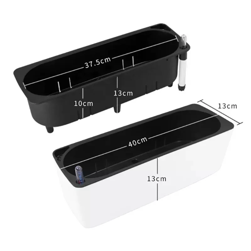 Dikdörtgen Tembel Saksı Saksı  - Automatic Plant Waterer incelemesi ve fiyatı