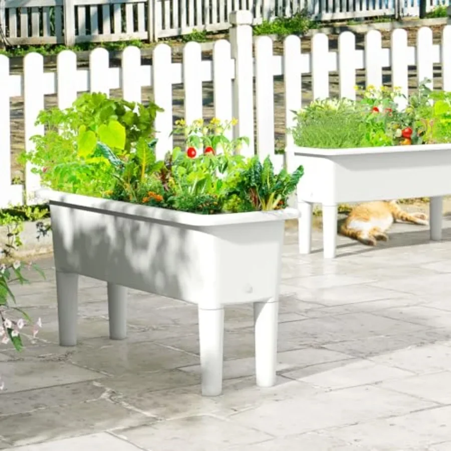 2'li Dış Mekan Yükseltilmiş Ba - Self-Watering Planter incelemesi ve fiyatı